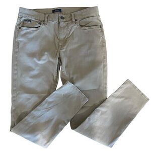 Vintage Polo Ralph Lauren Tompkins Skinny Jean tan